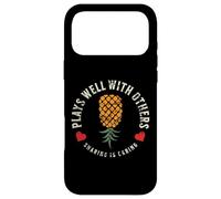 Custodia per iPhone 17 Pro Max Gioca bene con gli altri coppie scambiste sottosopra ananas