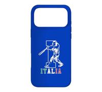 Custodia per iPhone 17 Pro Max giocatore baseball, con, audace, lettera, italiano, italiano,