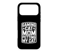 Custodia per iPhone 17 Pro Max Gioco Gatto Mamma Accarezzare Il Mio Gatto Video Gamer