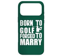 Custodia per iPhone 17 Pro Max Gioco golf Giocatore di golf "forced to marry" Golf