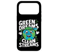 Custodia per iPhone 17 Pro Max Giornata della Terra Ambientale Mantenere Oceani Senza Plastica