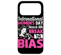 Custodia per iPhone 17 Pro Max Giornata internazionale della donna 8 marzo Rompere il pregiudizio