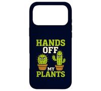 Custodia per iPhone 17 Pro Max Giù le mani dalle mie piante Divertente Cactus Giardiniere Amante