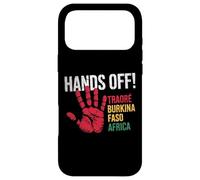 Custodia per iPhone 17 Pro Max Giù le mani Traore Burkina Faso Africa Ibrahim Traoré
