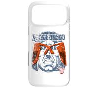 Custodia per iPhone 17 Pro Max Giudice Dredd Grimace 2000 AD Comics