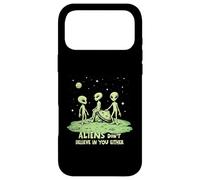 Custodia per iPhone 17 Pro Max Gli alieni non credono in te né l'astronave sarcastica UFO