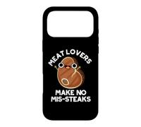 Custodia per iPhone 17 Pro Max Gli amanti della carne non fanno bistecche divertenti gioco di parole