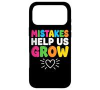 Custodia per iPhone 17 Pro Max Gli errori ci aiutano a crescere citazione positiva