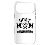 Custodia per iPhone 17 Pro Max goat mom like a normal mom except much colour
