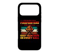 Custodia per iPhone 17 Pro Max God Bless Your Firefighters Proud Firefighter For Dad Men
