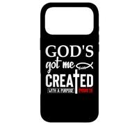 Custodia per iPhone 17 Pro Max God's Got Me Christian Ephesians 2:10 Created With a Purpose
