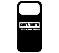 Custodia per iPhone 17 Pro Max GOD's Truth The New Hate Speech: Political Correctness