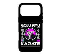 Custodia per iPhone 17 Pro Max Goju-Ryu Karate Retro Design con Karateka e Kanji