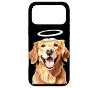 Custodia per iPhone 17 Pro Max Golden Retriever Angel Good Boy Dog
