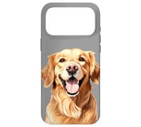 Custodia per iPhone 17 Pro Max Golden Retriever Bravo Ragazzo