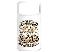 Custodia per iPhone 17 Pro Max Goldendoodle Mom Goldendoodle Dad Once You Go Doodle Proprietario