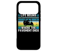 Custodia per iPhone 17 Pro Max Golfisti LIFE BEGINS WHERE THE PAVEMENT ENDS Golf