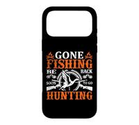 Custodia per iPhone 17 Pro Max Gone Fishing Be Back Soon To Go Hunting Hunter Life Nature