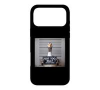 Custodia per iPhone 17 Pro Max Got Too Silly Funny Goose Mugshot