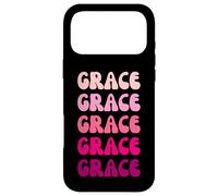 Custodia per iPhone 17 Pro Max Grace Retro Stack Design