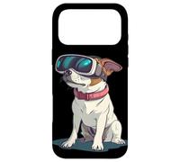 Custodia per iPhone 17 Pro Max Grafica del cane di realtà virtuale per uno stile straordinario