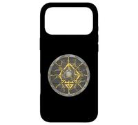 Custodia per iPhone 17 Pro Max Grafica della resilienza dei guerrieri dello scudo vichingo Kintsugi