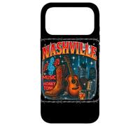 Custodia per iPhone 17 Pro Max Grafica retrò della città musicale di Nashville Bootleg
