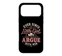 Custodia per iPhone 17 Pro Max Grafica retrò western da cowgirl di Argue With Men