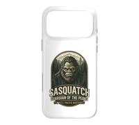 Custodia per iPhone 17 Pro Max Grafica vintage del Pacifico nord-occidentale del Sasquatch Guardian Peaks