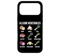 Custodia per iPhone 17 Pro Max Grafico delle verdure di Allium Scienza della biologia delle piante botaniche