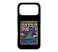 Custodia per iPhone 17 Pro Max Grafico di viaggio Fiordland National Park Nuova Zelanda bandiera