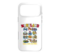 Custodia per iPhone 17 Pro Max Granchio blu di Chesapeake Bay del Maryland Small State Big Pride
