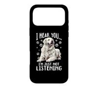 Custodia per iPhone 17 Pro Max Grande razza di cani dei Pirenei Ti sento... Non sto ascoltando
