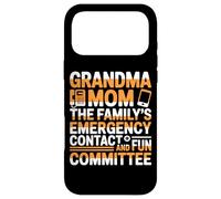 Custodia per iPhone 17 Pro Max GRANDMA MOM THE FAMILYS EMERGENCY CONTACT