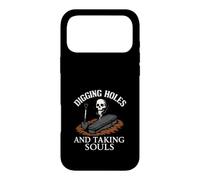 Custodia per iPhone 17 Pro Max Gravedigger Cimitero Operaio Scavare Graves Graveyard Crew