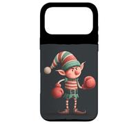 Custodia per iPhone 17 Pro Max Grazioso costume da elfo in scatola Arena per Natale di boxe