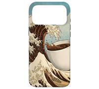 Custodia per iPhone 17 Pro Max Great Wave Coffee Kanagawa Ukiyo-e Caffeina giapponese Art