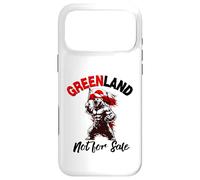 Custodia per iPhone 17 Pro Max Greenland Flag Bear Support Greenland Is Not For Sale