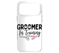 Custodia per iPhone 17 Pro Max Groomer In Training Dog Groomer Principiante Pet Grooming