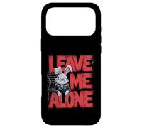 Custodia per iPhone 17 Pro Max Grumpy Bunny introversi ribelli lupi solitari umorismo coniglio divertente