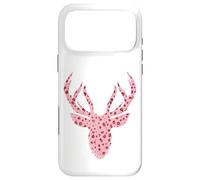 Custodia per iPhone 17 Pro Max Grunge Natale Renna Leopardo Donne Leopardo Renna
