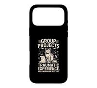 Custodia per iPhone 17 Pro Max Gruppo Progetti Esperienza Traumatica Umorismo gatto
