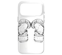 Custodia per iPhone 17 Pro Max Guanti da kickboxing Schizzo Muay Thai