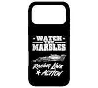 Custodia per iPhone 17 Pro Max GUARDA IL MARBLES RACING LINE ACTION pilota automobilistico