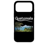 Custodia per iPhone 17 Pro Max Guatemala Chapin Antigua Quetzal 502 Guate Vulcano Atitlan