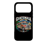 Custodia per iPhone 17 Pro Max Guatemala Chapin Quetzal Antigua Pollo Bus Maya 502 Tikal