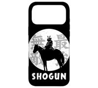 Custodia per iPhone 17 Pro Max Guerriero Samurai Nero Giapponese Invincibile