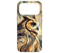 Custodia per iPhone 17 Pro Max Gufo astratto come un'opera d'arte colorata ed elegante