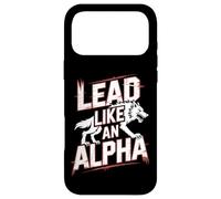 Custodia per iPhone 17 Pro Max Guida come un alfa forte fiducioso potente lupo mannaro ragazza