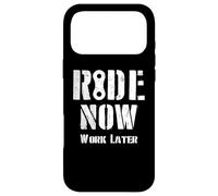 Custodia per iPhone 17 Pro Max Guida la tua bici ora Lavora più tardi